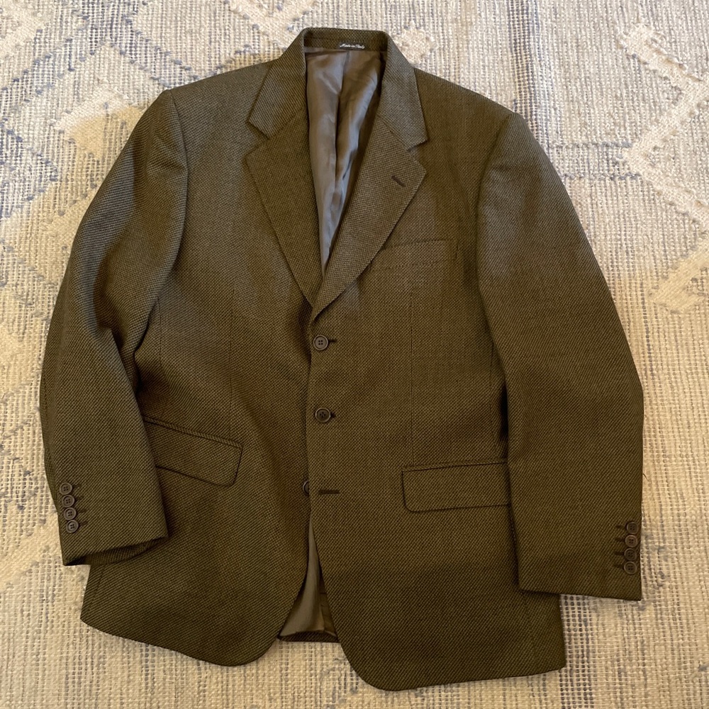 EXAMPLE BY MISSONI Made In Italy Vintage Textured Knit 3 Button‎ Sport Coat 42 R